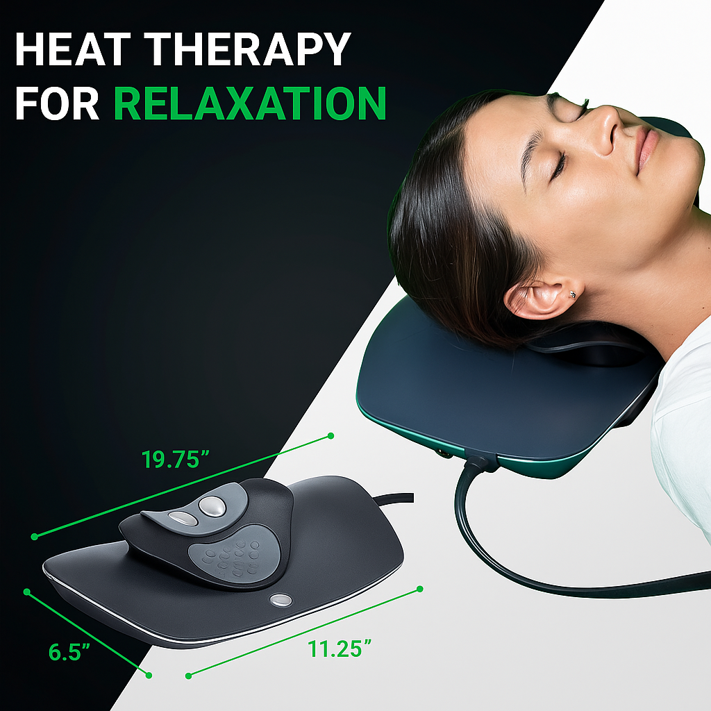 Adjustable Cervical Traction Device for Neck Support | Home Neck Stretcher for Comfortable Relaxation and Posture Alignment