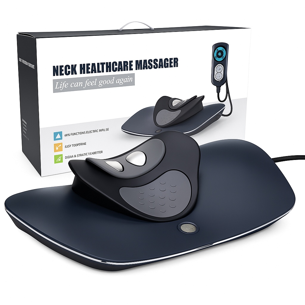 Adjustable Cervical Traction Device for Neck Support | Home Neck Stretcher for Comfortable Relaxation and Posture Alignment