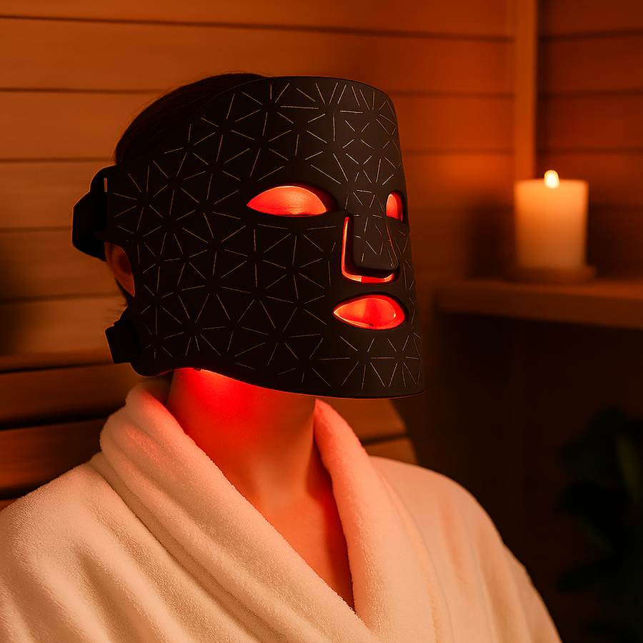 YouthGlow Advanced LED Facial Mask: Enhance Collagen & Skin Clarity