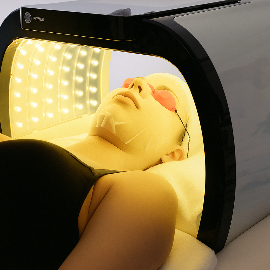 Theia PRO Medical PDT LED Skin Therapy System – 7-Color Light Rejuvenation Machine for Dermatology & Aesthetic Clinics