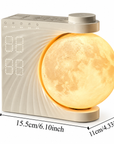 Sunrise Alarm Clock with 3D Moon Lamp, 10 Ambient Light Effects & Nature Sounds