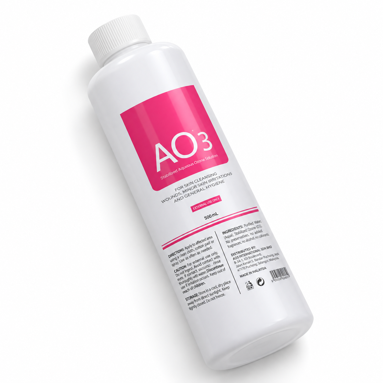 AO3 Professional Hydro Facial Hydration & Nutrition Solution 400ml