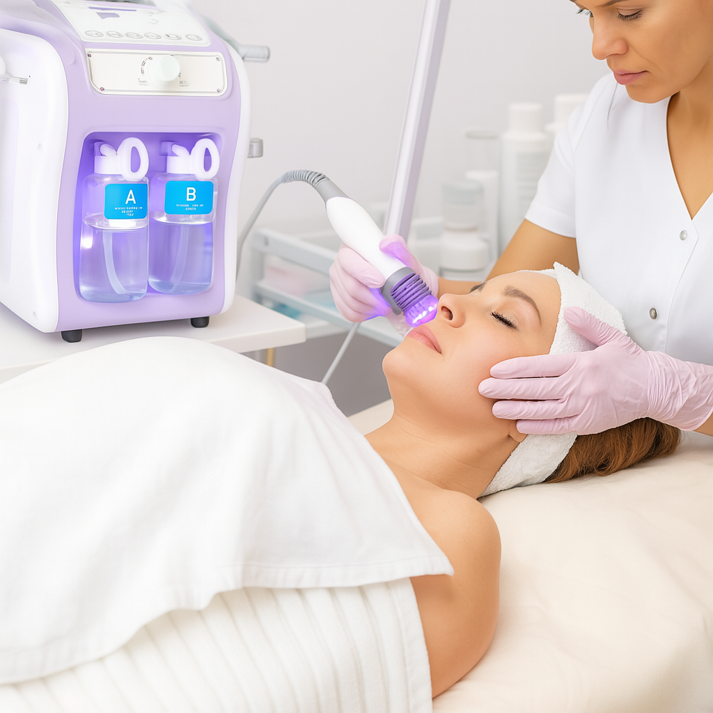Theia SPA Pro 6-in-1 Hydro Dermabrasion Facial Machine – Professional Aqua Peeling