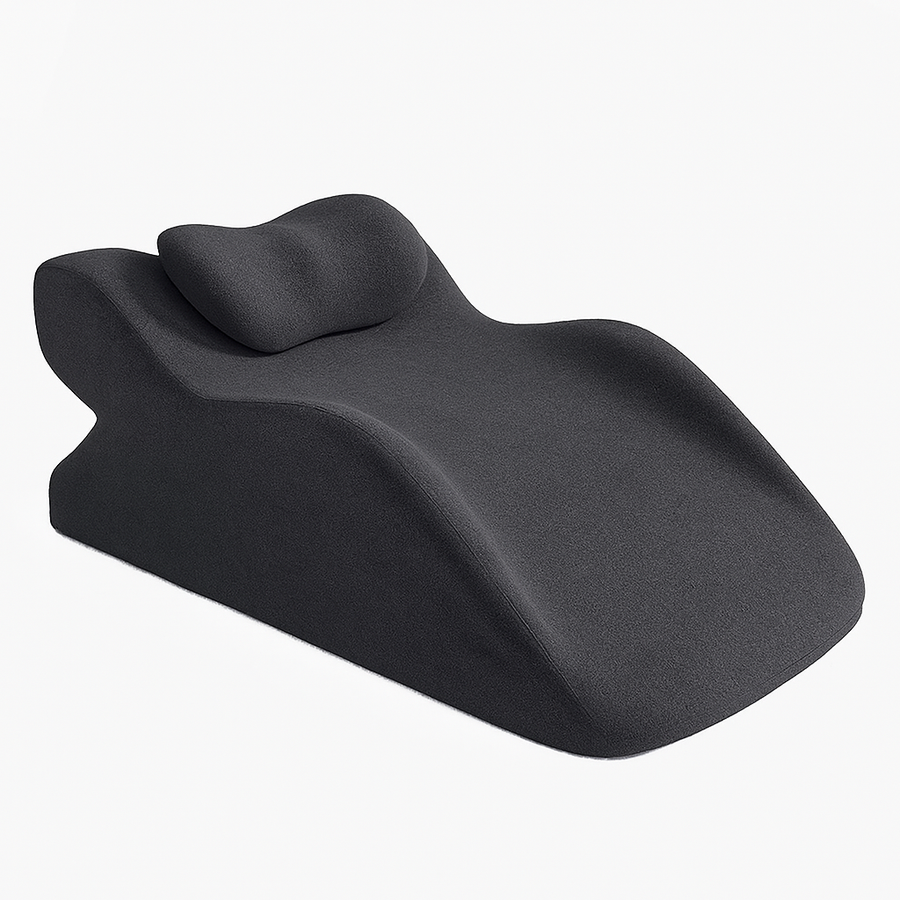 THEIA Prone Relax XL Pillow – Ergonomic Memory Foam Face Down Support for Sleeping, Reading & Phone Use