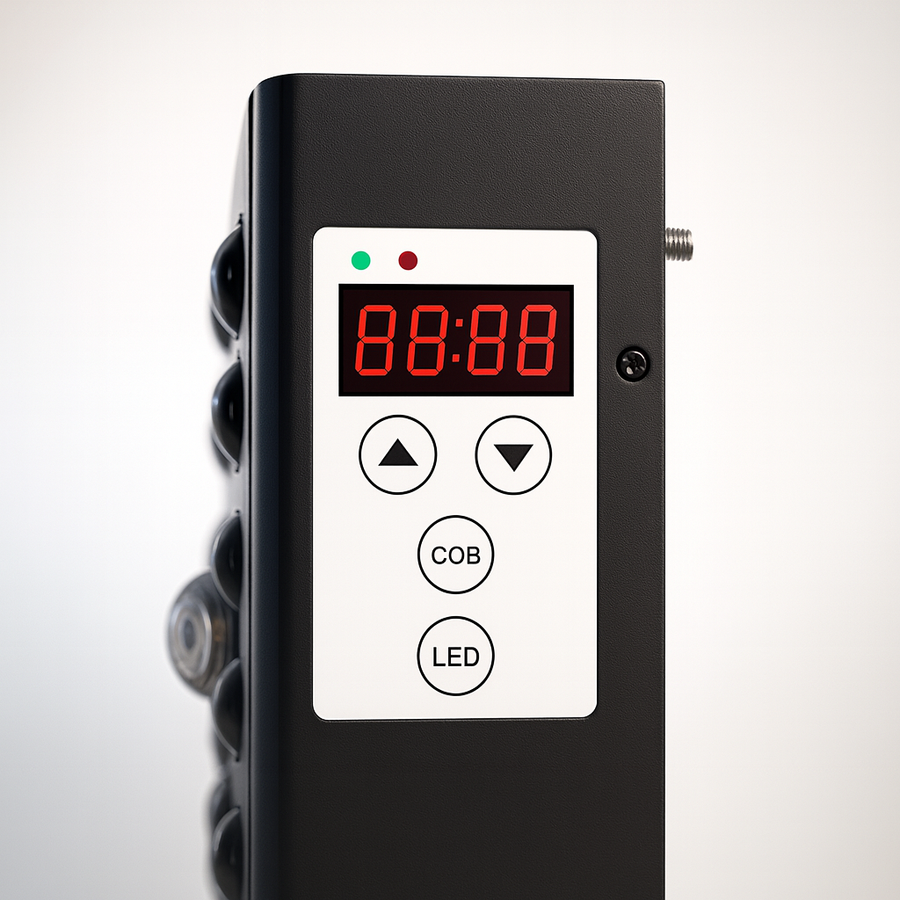 1052W Red Light Therapy Panel with 630nm 660nm & 830nm Infrared – Professional COB Lamp for Skin Tightening, Pain Relief & Anti-Aging