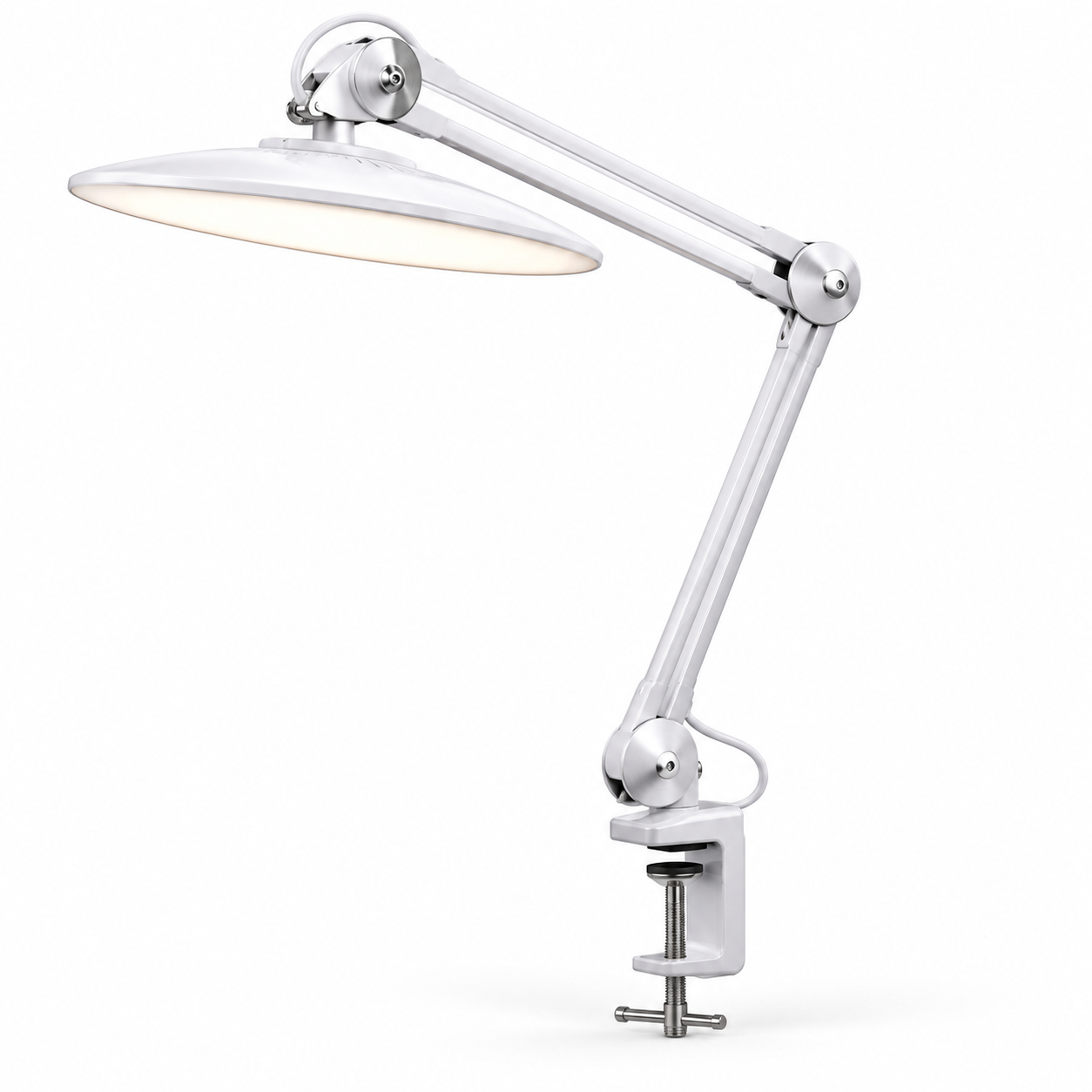 24W LED Beauty Salon Task Lamp – Adjustable Clamp-Mount Work Light