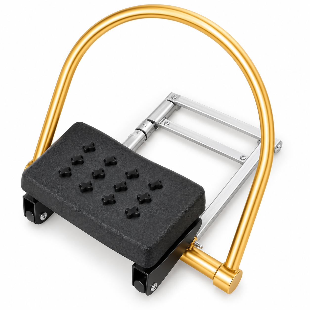 Professional Adjustable Hydrotherapy Head Spa Rack with Water Circulation Arch & Neck Cushion
