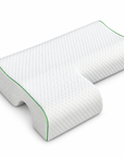 Ergonomic Memory Foam Cervical Pillow with Neck Support and Arm Cutout – Contoured Sleeping Pillow