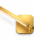 Luxury Gold Professional LED Nail Desk Lamp – Adjustable 3-Color Salon Lighting