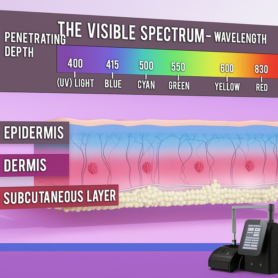 Theia PRO Medical PDT LED Skin Therapy System – 7-Color Light Rejuvenation Machine for Dermatology & Aesthetic Clinics