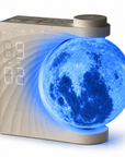 Sunrise Alarm Clock with 3D Moon Lamp, 10 Ambient Light Effects & Nature Sounds