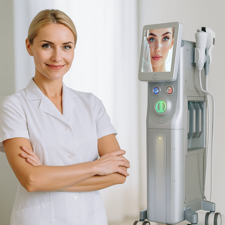 Theia HydraPro 6-in-1 Microdermabrasion Facial Machine