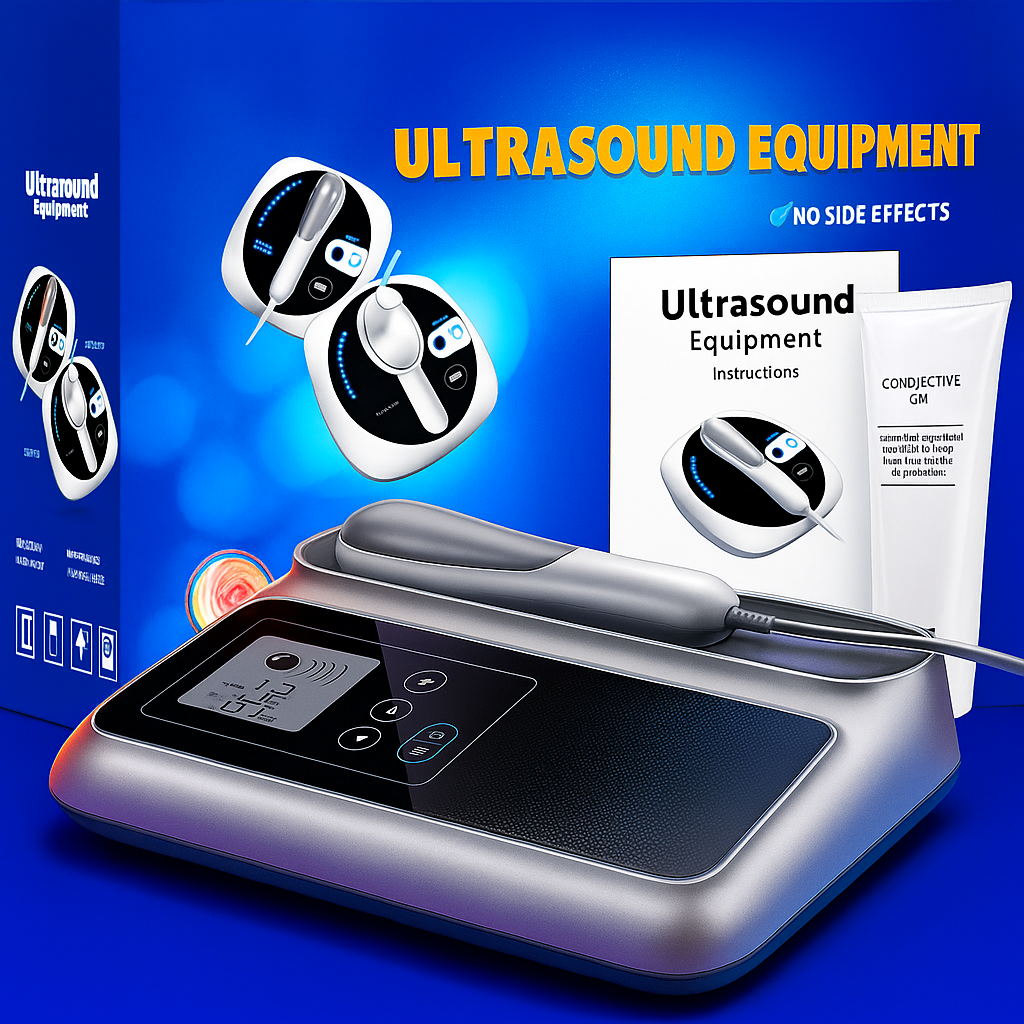 Ultrasonic Therapy Machine for Home Wellness | Adjustable Dual-Frequency Device for Muscle Relaxation & Everyday Comfort