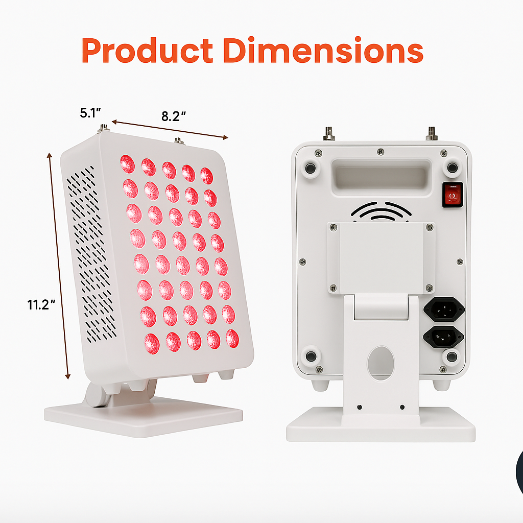 THEIA 9-Wave Pro Smart Red & Near-Infrared LED Light Panel – Full-Body Light Device