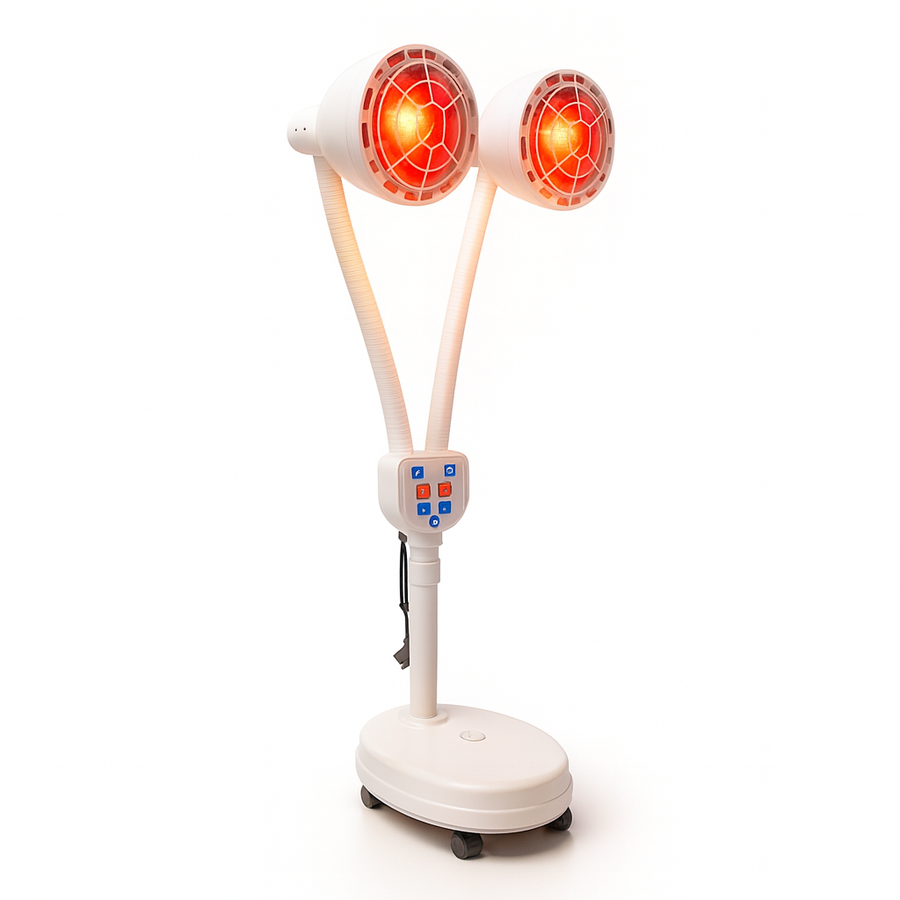 Theia Infrared Relief Pro – Dual-Head Heat Therapy Lamp with Stand