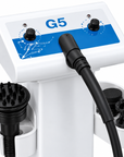 Professional G5 Vibration Massage Machine with Trolley & 5 Massage Heads – 150W