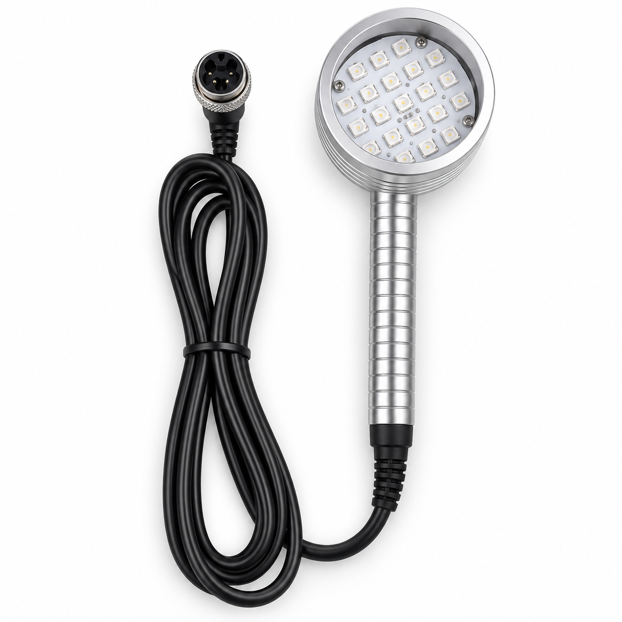 Professional Red LED Light Therapy Replacement Handpiece with Cable for Compatible Facial Machines
