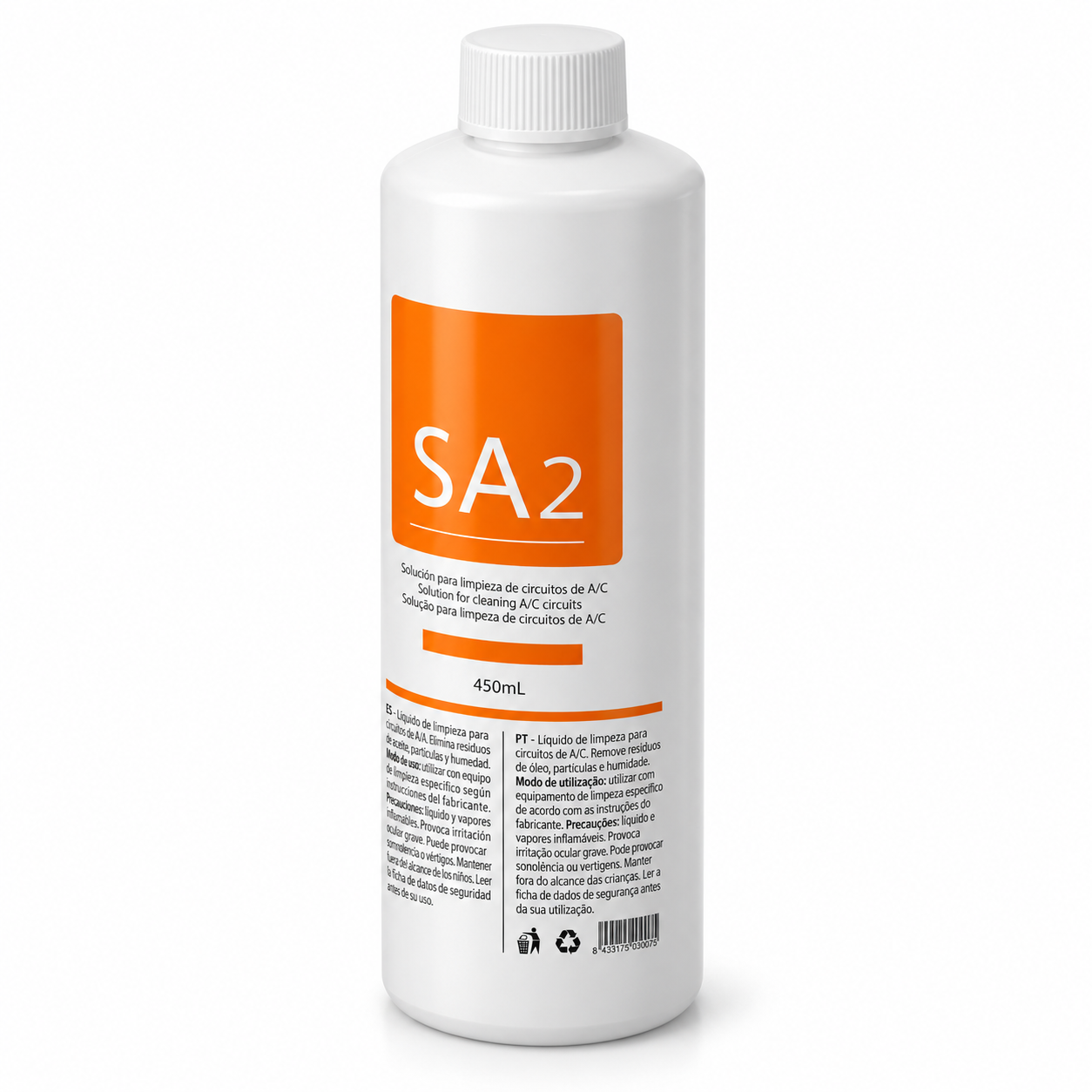 SA2 Professional Hydro Facial Exfoliating Solution 400ml – BHA Pore Cleansing & Oil Control Serum