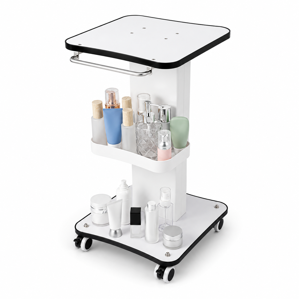 Professional Beauty Salon Trolley – Rolling Machine & Equipment Stand