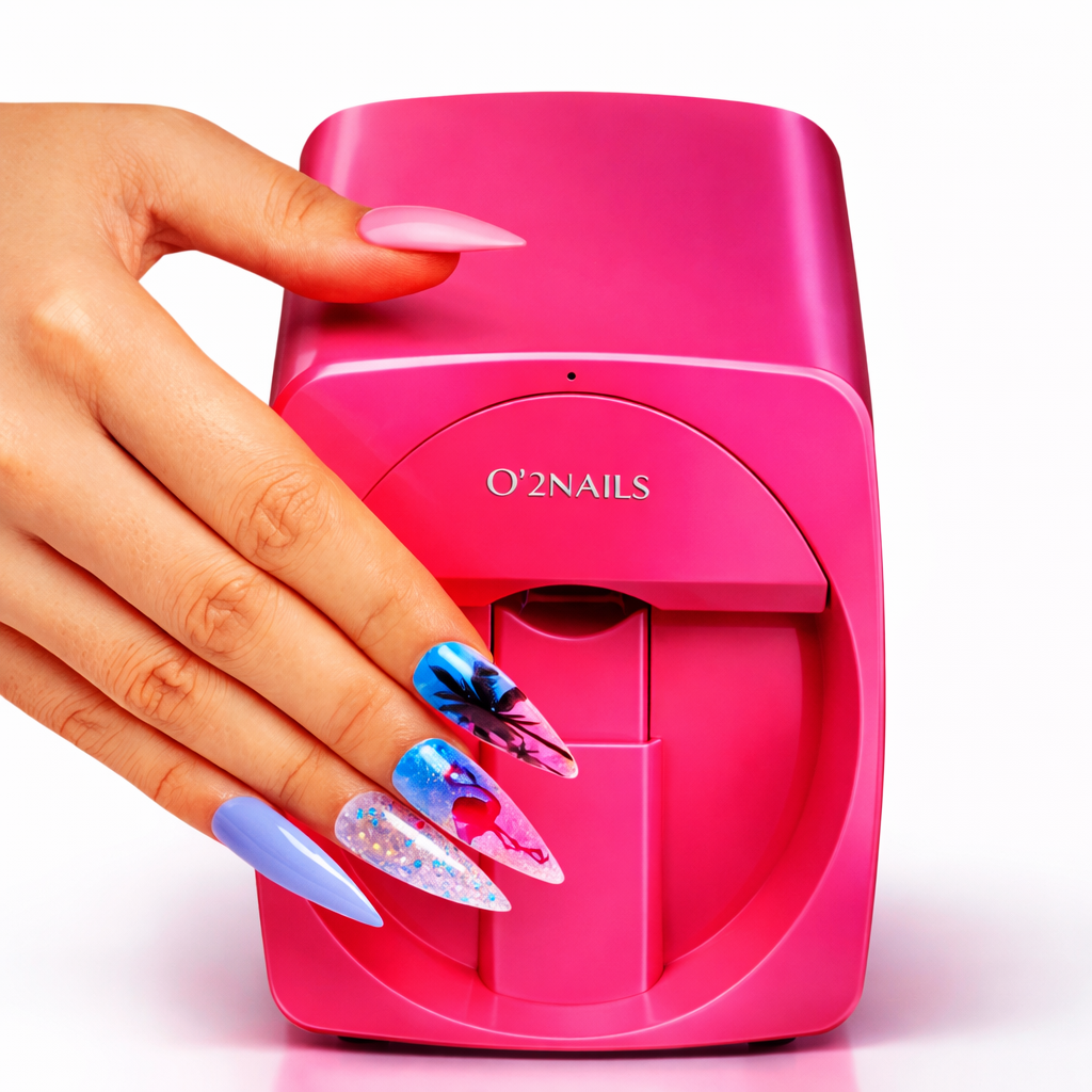 Nails Nail Printer M1 Mini Professional 3D Nail Printer – Digital Nail Art for Home or Nail Salon