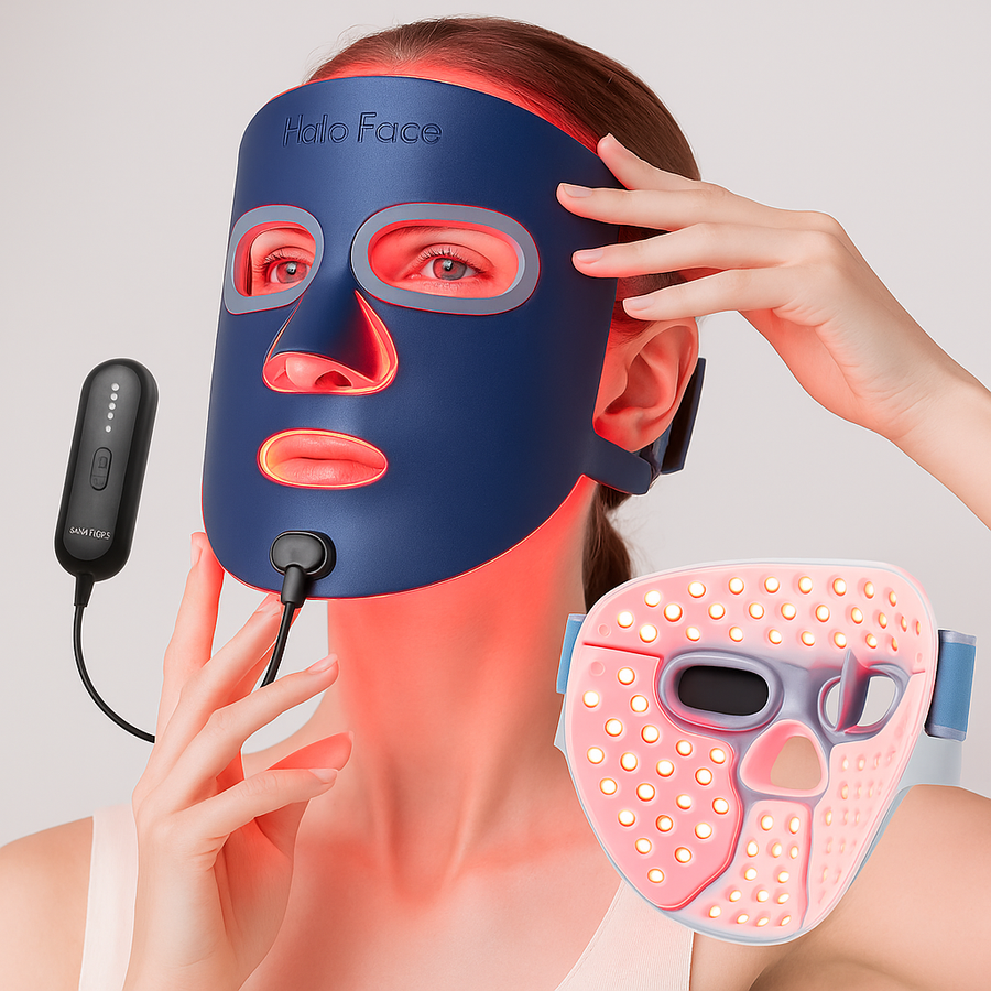 Professional Ultra-light  LED Facial Mask – Red Light & Near-Infrared Skin Therapy