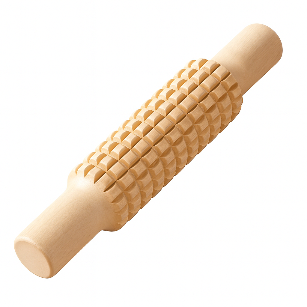 Theia Portable Wooden Muscle Roller Stick – Deep Tissue Relief for Athletes & Recovery