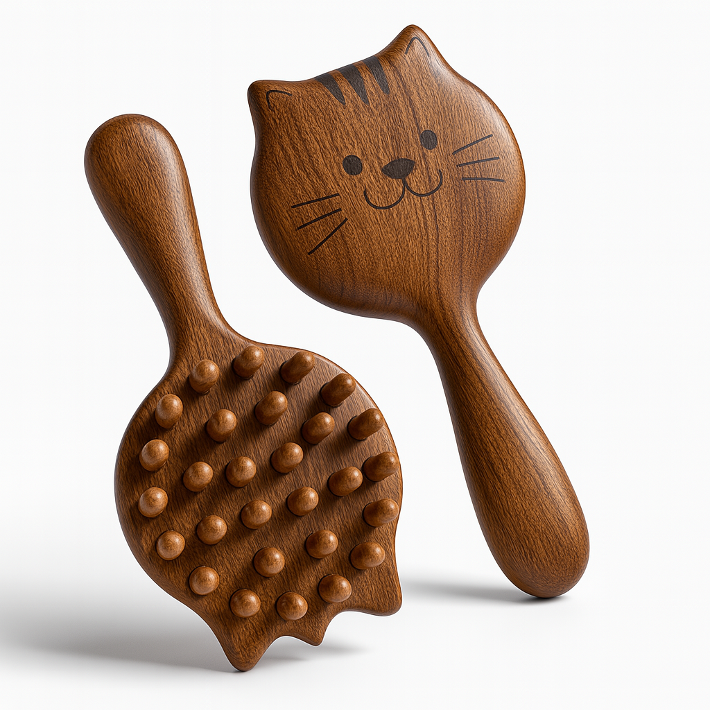 Theia Prestige Sandalwood Guasha Comb