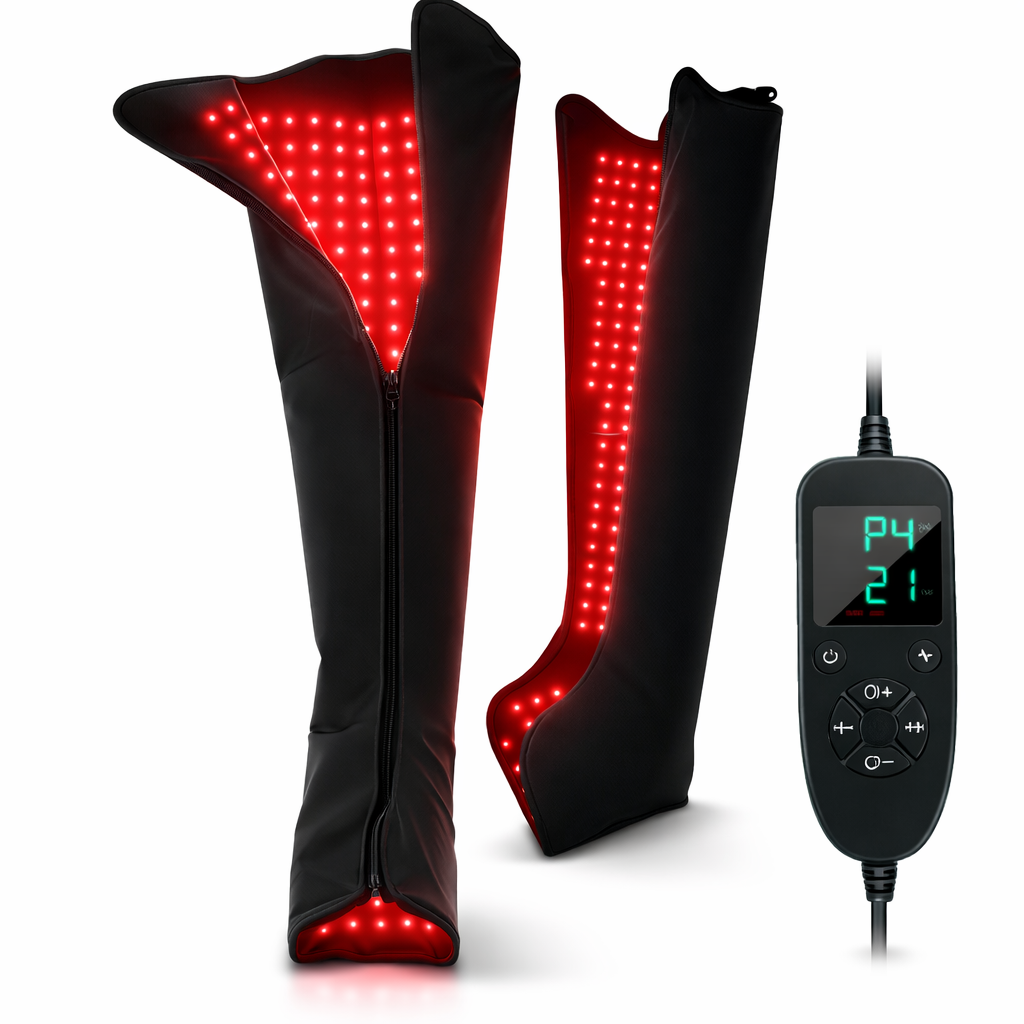 THEIA Red Light Therapy Boots 660nm 850nm – LED Infrared Leg Wrap