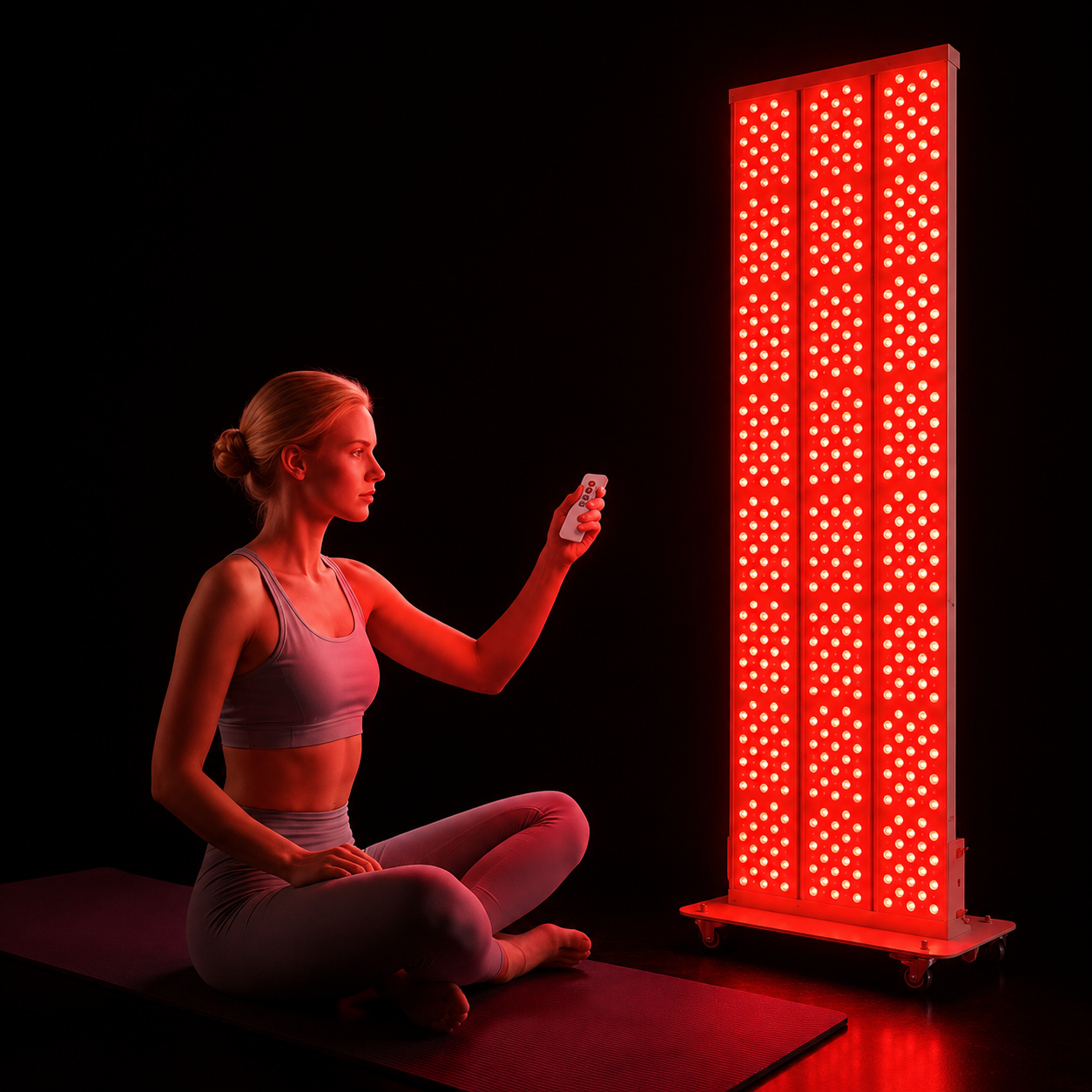 Theia AthleteCore V3840 Elite – Professional Full-Body Red Light Therapy Panel