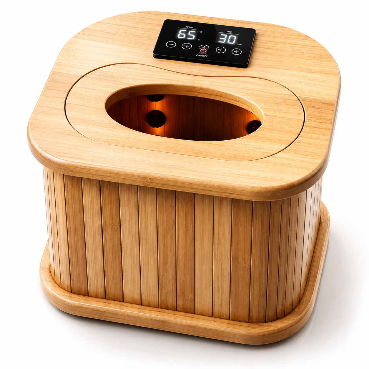 Portable Far Infrared Foot Sauna – Low EMF Dry Foot Spa Bucket for Circulation Boost