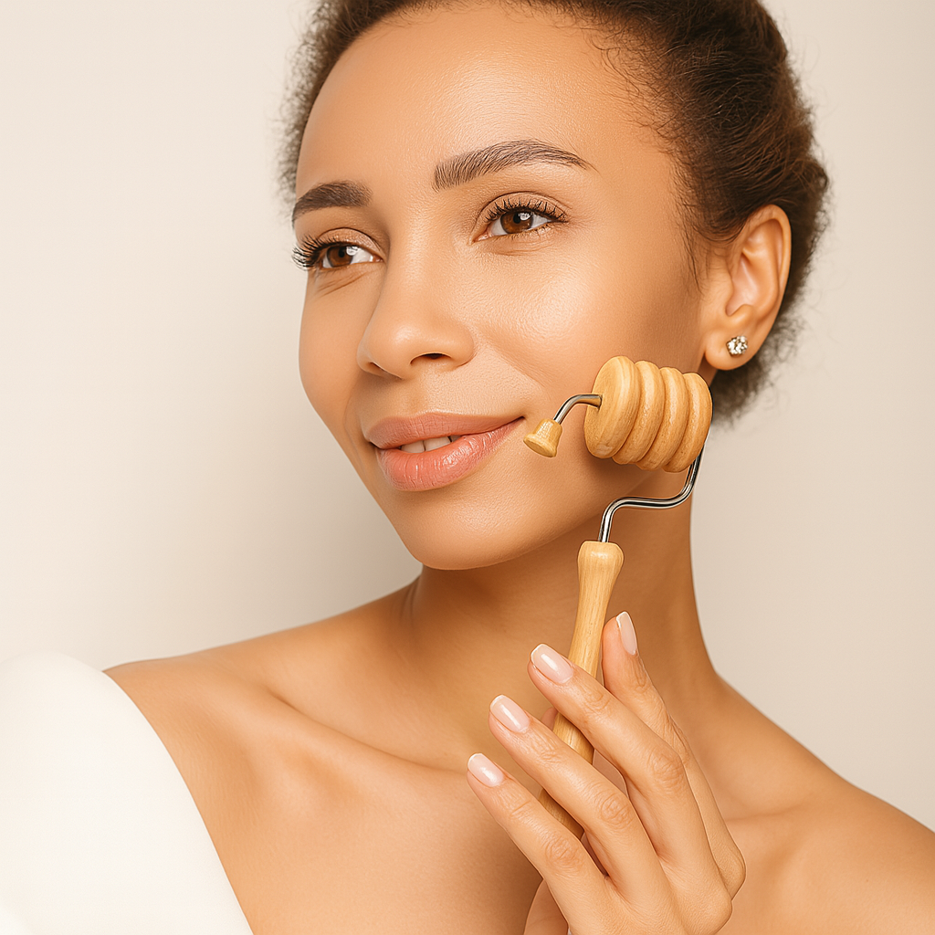 Wooden Gua Sha Face & Body Sculpting Set