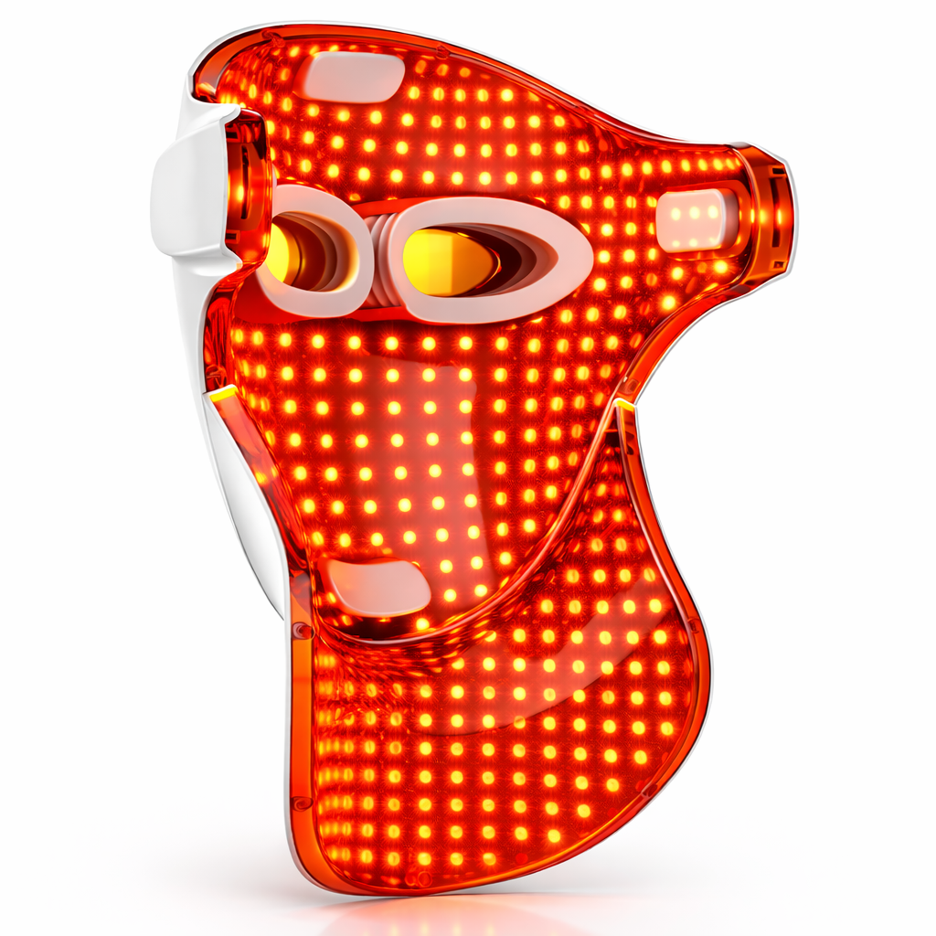 Theia 3-Color LED Face Beauty Mask – 807 Nano LEDs