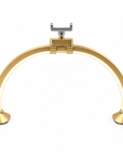 32" Professional Half Moon LED Nail Desk Lamp with Phone Holder – 48W Salon Light