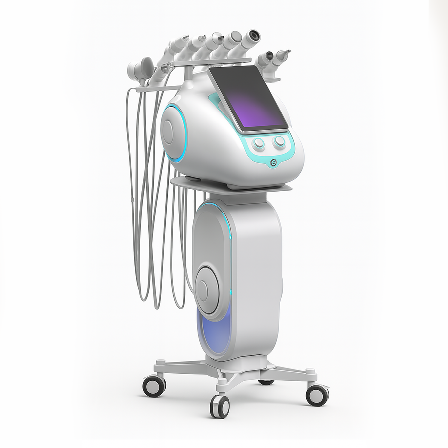 Theia SkinClinic 6-in-1 – Premium Hydro Dermabrasion Device for Professional Facial Treatments
