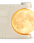 Sunrise Alarm Clock with 3D Moon Lamp, 10 Ambient Light Effects & Nature Sounds