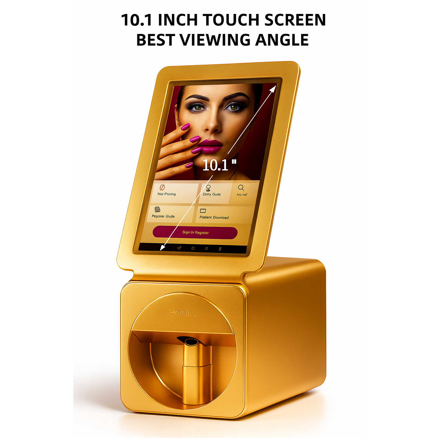 Nails X11 Plus Professional Nail Printer – Digital Nail Art Machine with 10.1" Touch Screen