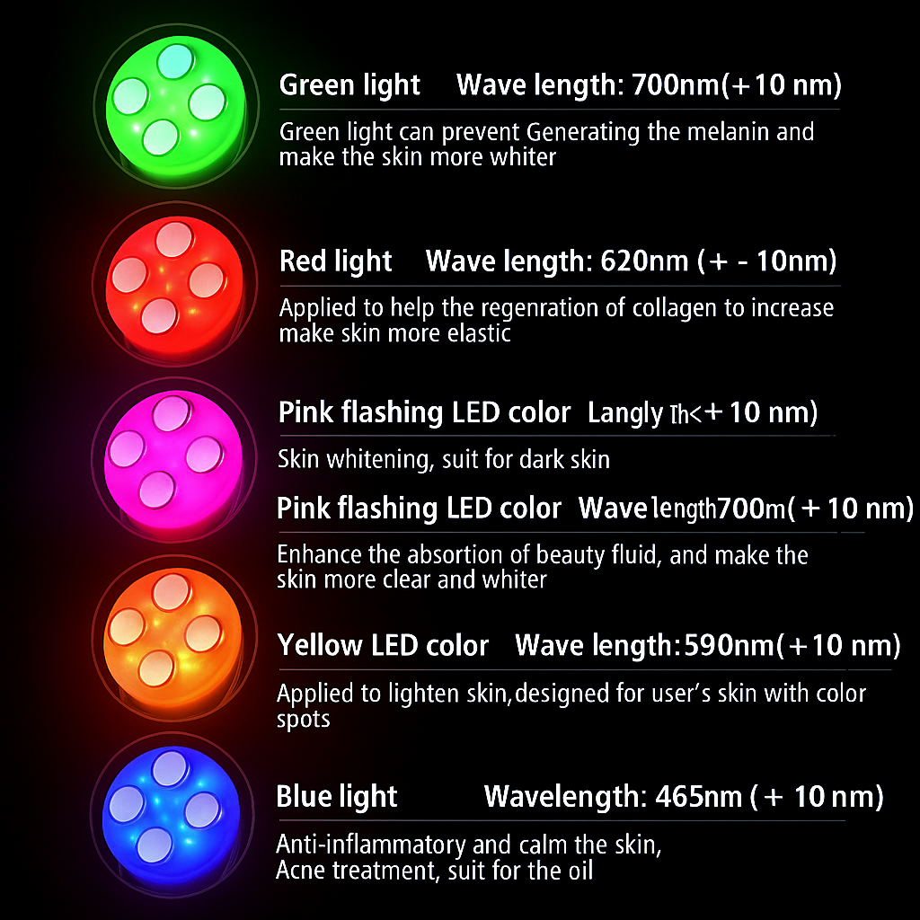 5 in 1 RF Skin Tightening Facial Skin Rejuvenation Device - A Comprehensive Solution for Anti-Aging