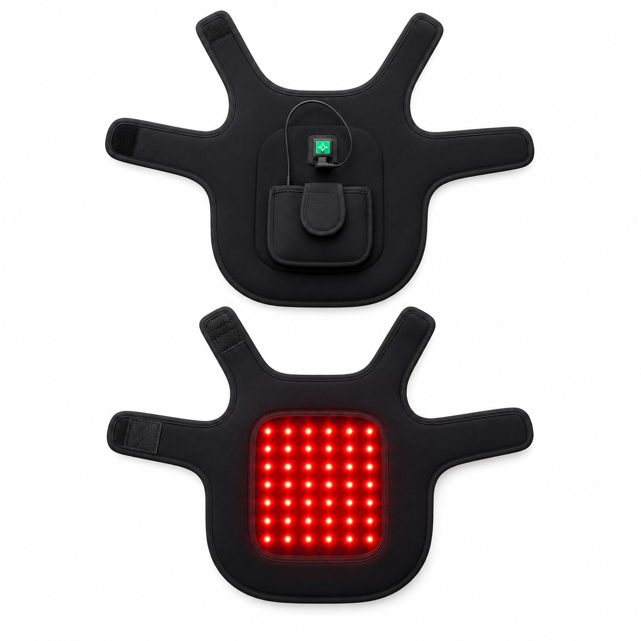 Theia Pets Red & Near Infrared LED Light Vest – 660nm & 850nm Wearable Wellness Light Wrap for Dogs & Cats