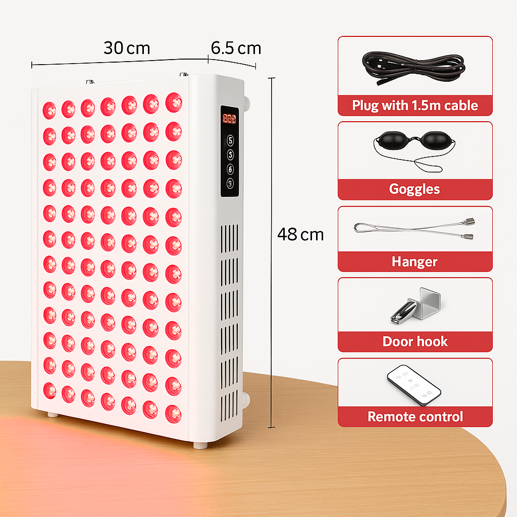 Theia RT750 Red & Near-Infrared LED Light Panel Device – 750W Full-Body Light System