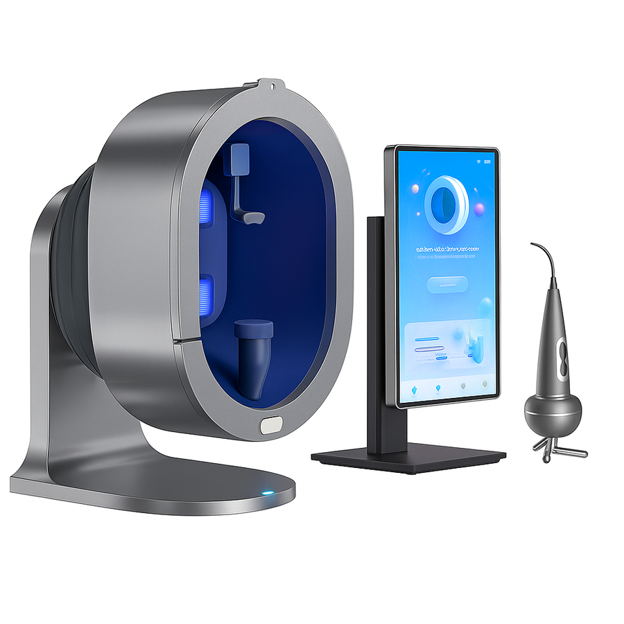 Theia X5 AI Deep Skin & Scalp Analyzer – Multi-Spectral Intelligent Facial Detection System