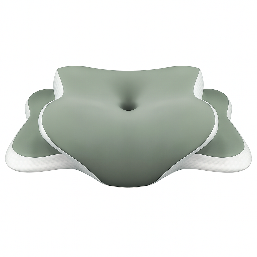 Memory Foam Cervical Pillow – Ergonomic Neck Support Pillow for Better Sleep & Spine Alignment