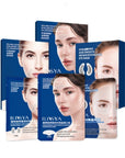 Micro Needle Skincare Sets Hyaluronic Acid Patch- 1 Box Eye Mask, 1 Box Nasolabial Folds Patch, 1 Box Forehead Patch