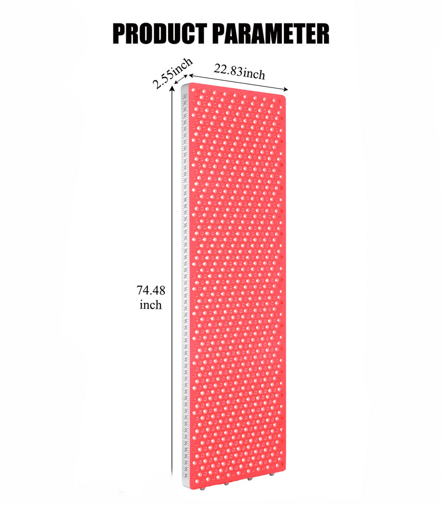 Theia TL2000 Pro Biggest Full Body Red Light Therapy Device 1200 pcs LEDs 3w Led Chips 630nm 660nm 810nm 830nm 850nm