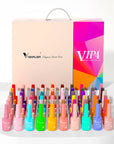 New 60 Fashion Summer Color Gel Polish Kit Vip4 Hema Free Enamel Vernish For Nail Art