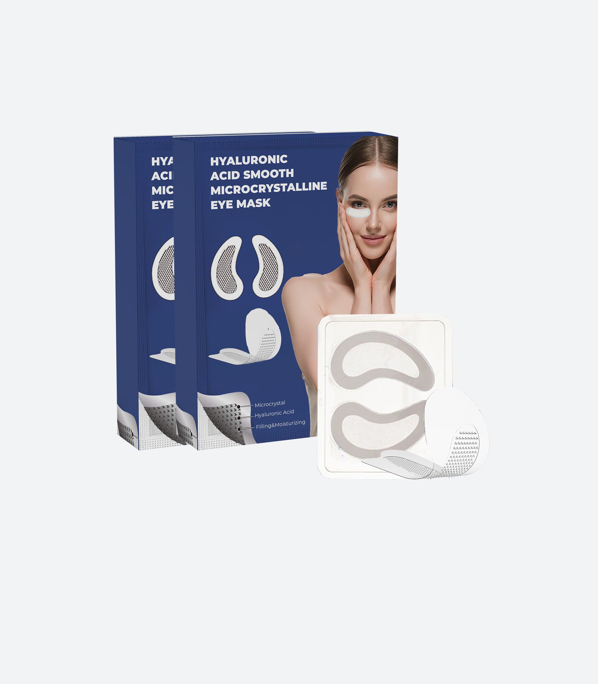 Hyaluronic Acid Micro-Needle Eye Patch