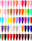 New 60 Fashion Summer Color Gel Polish Kit Vip4 Hema Free Enamel Vernish For Nail Art