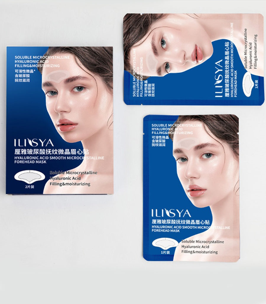 Micro Needle Skincare Sets Hyaluronic Acid Patch- 1 Box Eye Mask, 1 Box Nasolabial Folds Patch, 1 Box Forehead Patch