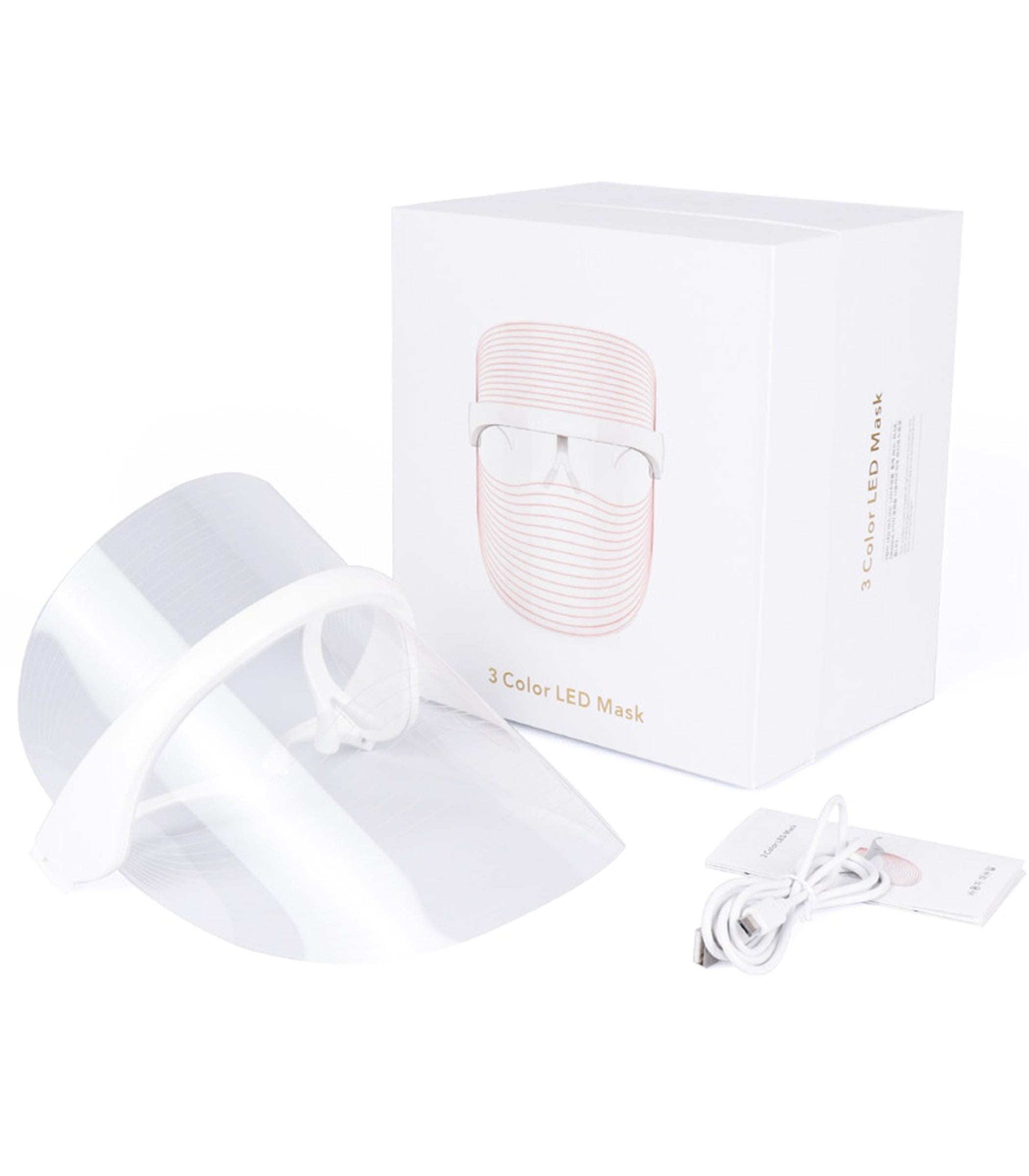 3 Color LED Shield Light Therapy Mask