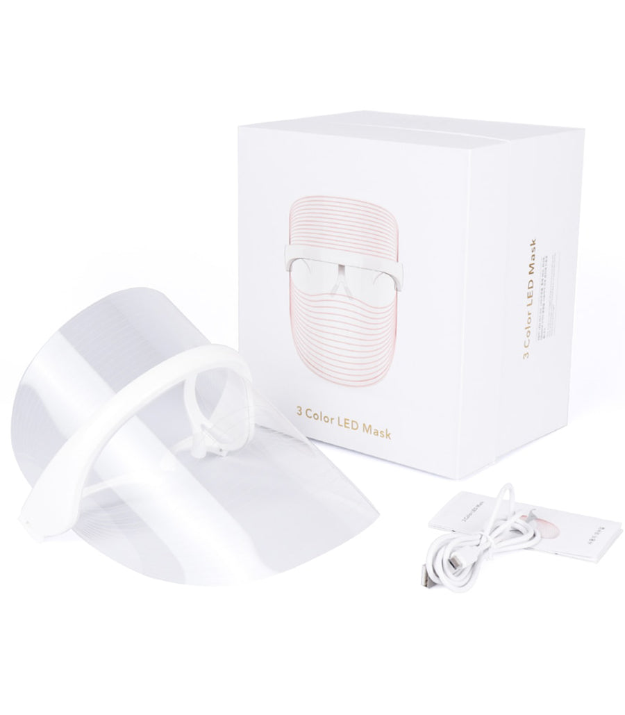 3 Color LED Shield Light Therapy Mask