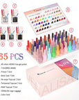 New 60 Fashion Summer Color Gel Polish Kit Vip4 Hema Free Enamel Vernish For Nail Art